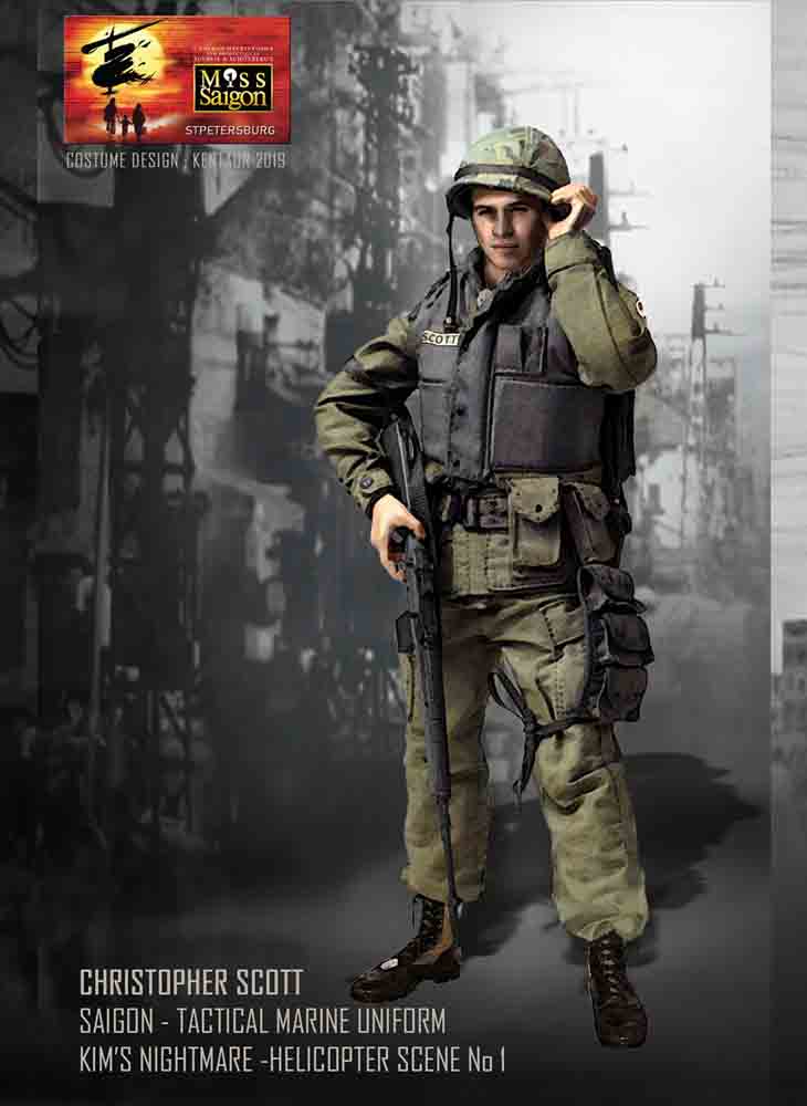 05f christopher scott - saigon - tactical marine uniform kim’s nightmare -helicopter scene no 2