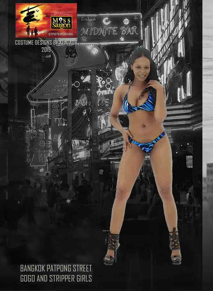 12a bangkok patpong street gogo and stripper girls no7