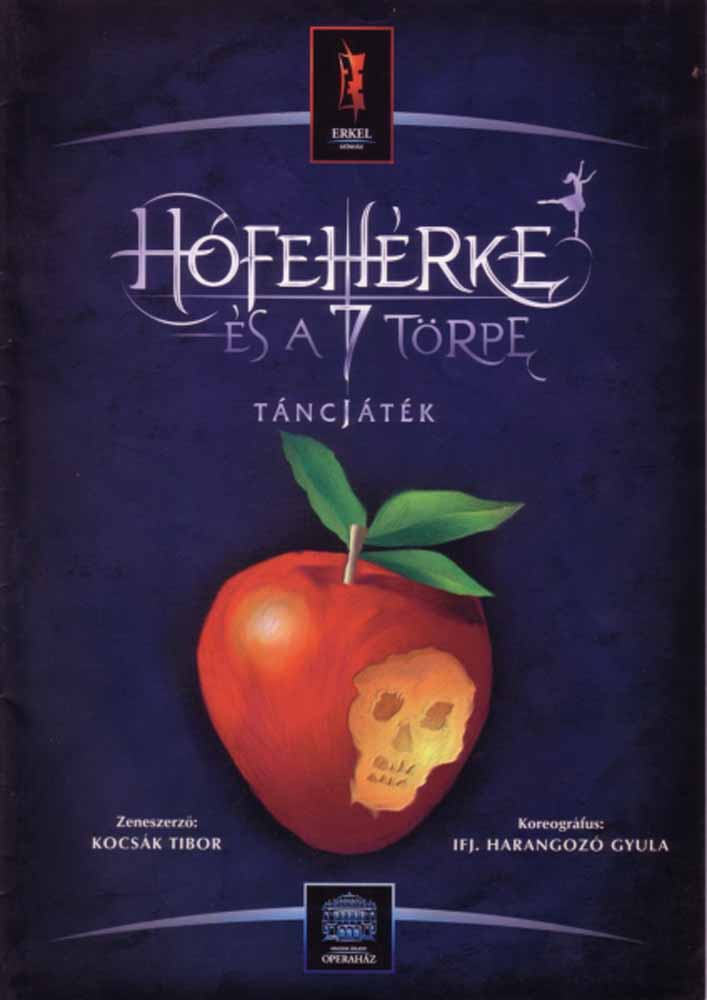 Hófehérke műsorfüzet borító