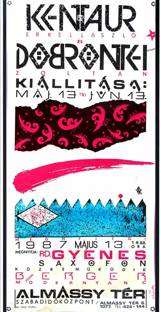 Kentaur - Almássy téri kiállítás - 1987