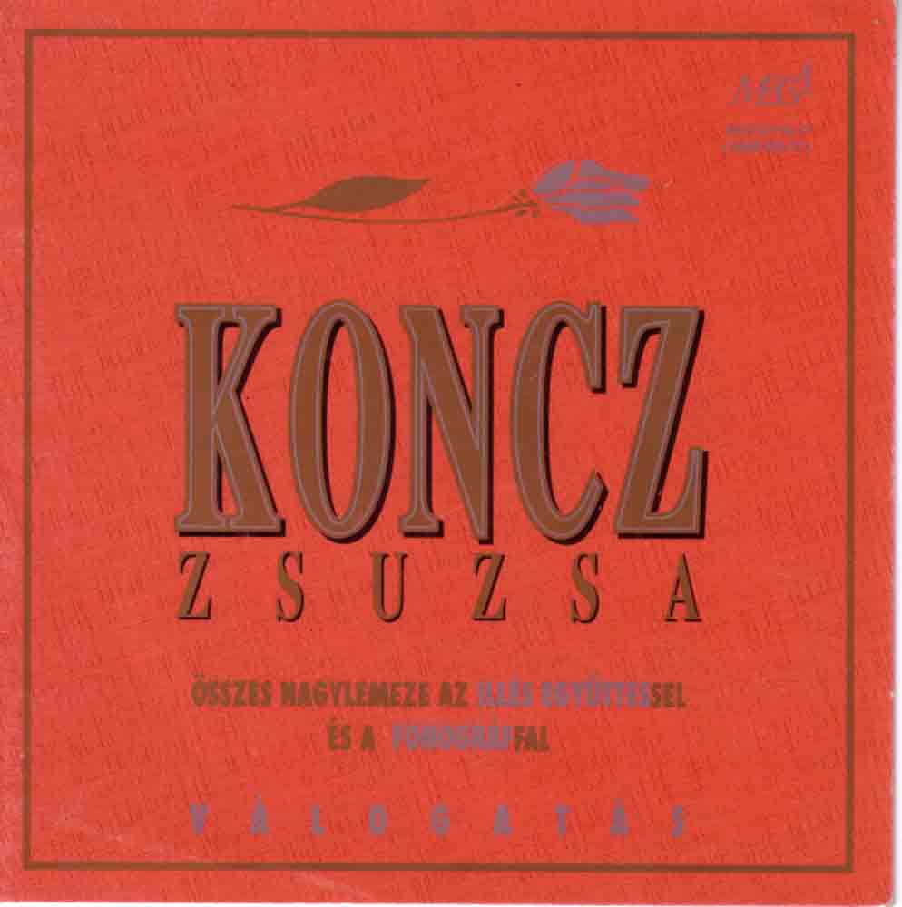 Koncz Zsuzsa gyűjteményes kiadvány