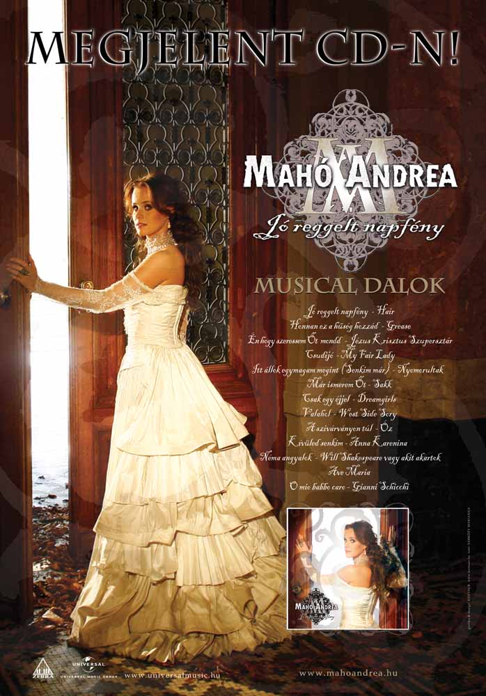 Mahó Andrea CD promóciós plakát