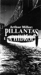 Pillantás a hídról műsorfüzet borító