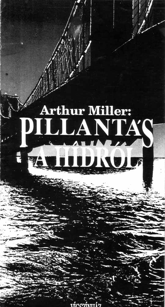 Pillantás a hídról műsorfüzet borító