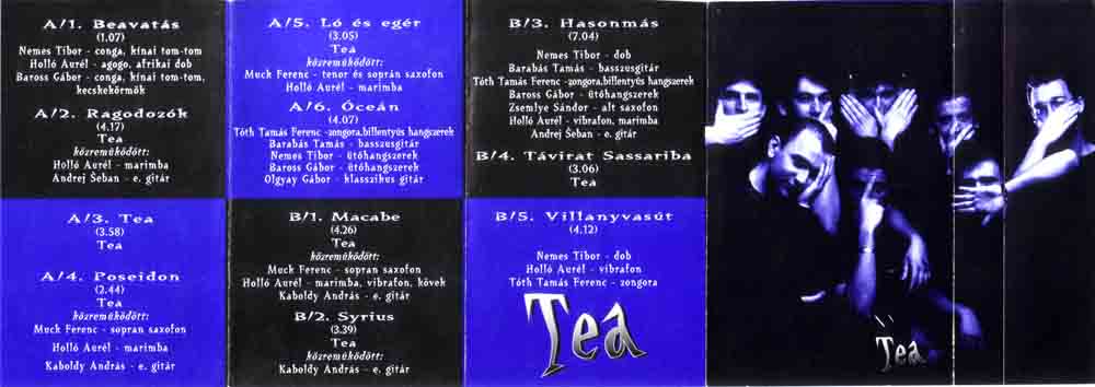 TEA ZENEKAR mc borító 1