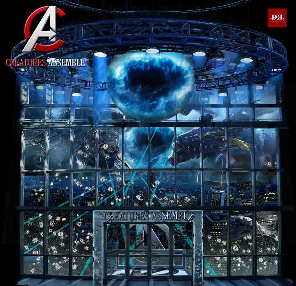 creatures assemble 2019 belső bejárat a körgyűrű dobogó c